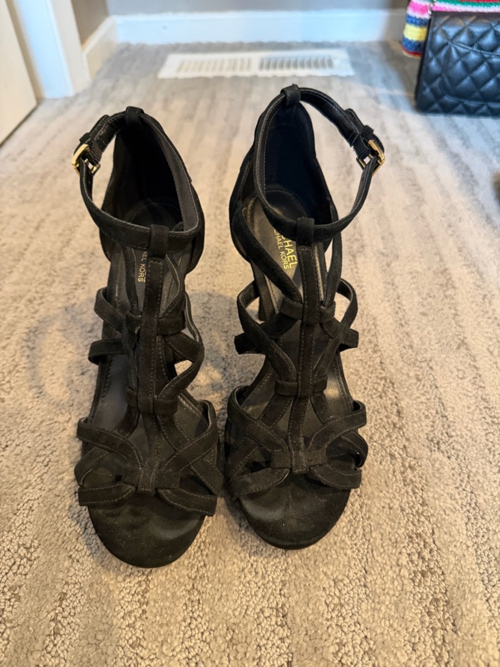 MICHAEL Michael Kors Sandra Strappy Heels - Picture 2 of 4